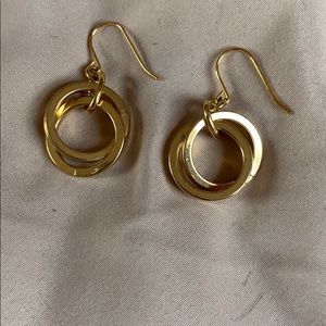 J Crew Gold Colored Earrings
